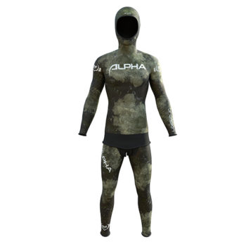 Spearguns Youth Spearfishing Wetsuit (3D Yamamoto Reef Camo, 2 Piece, Open  Cell)